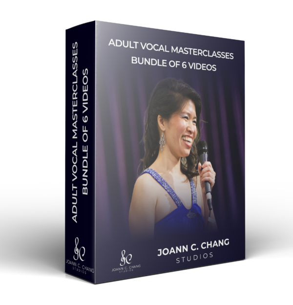 Adult Vocal Masterclasses - Bundle of 6 Videos