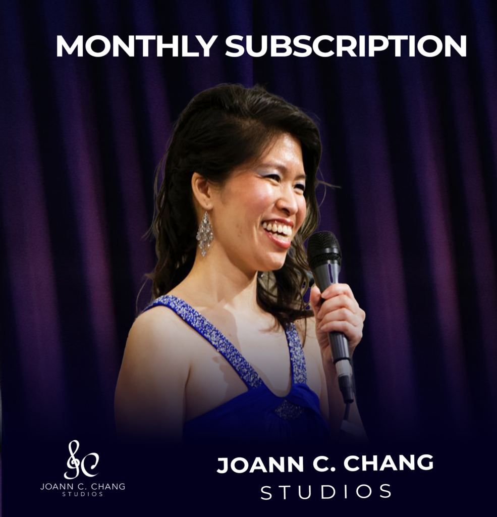 Monthly Vocal Subscription